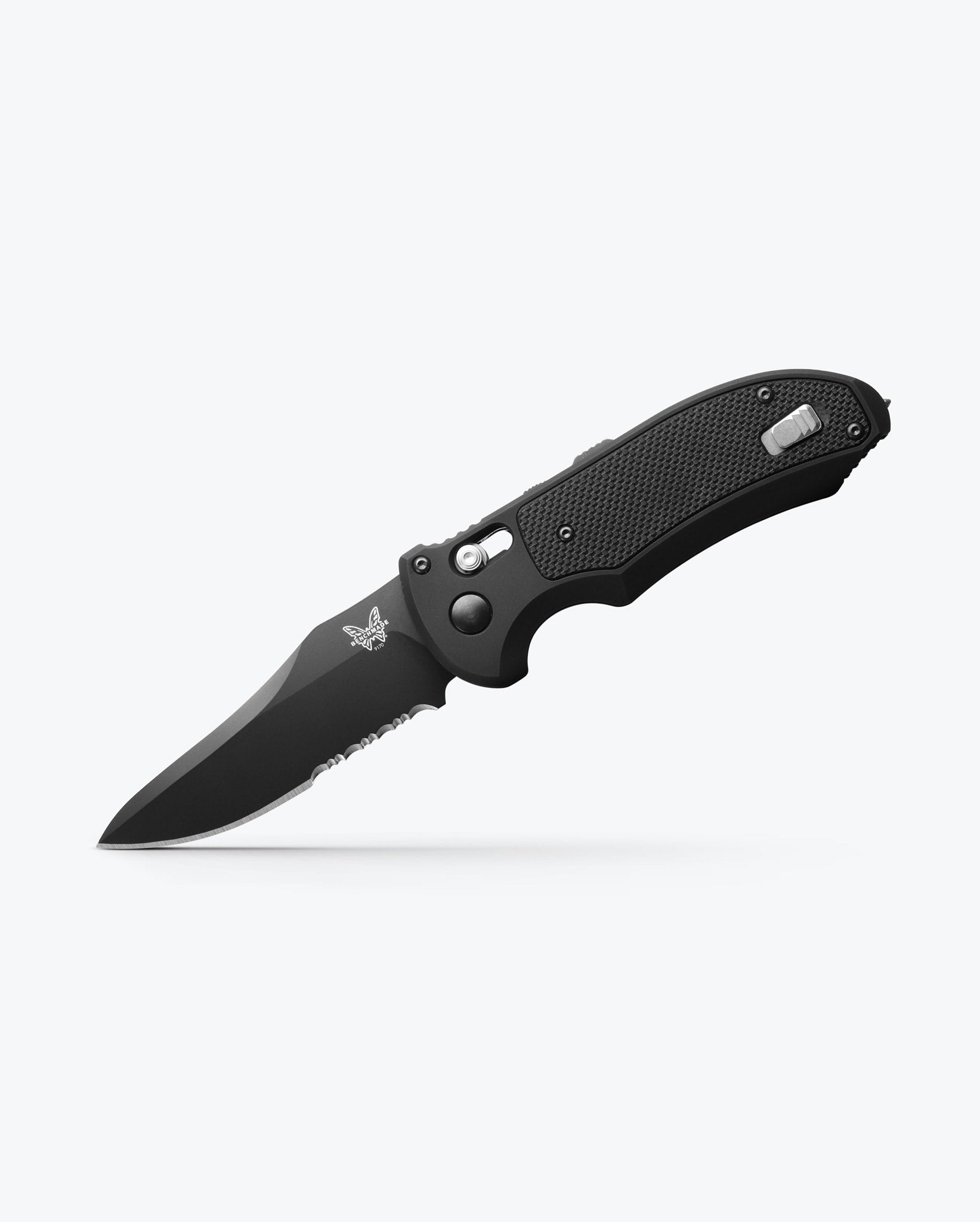 Auto Triage® Black Aluminum – Automatic Tactical Knife | Benchmade