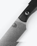 Table Knife Set | Black G10 - Single knife close-up blade detail | Benchmade Knife Co.