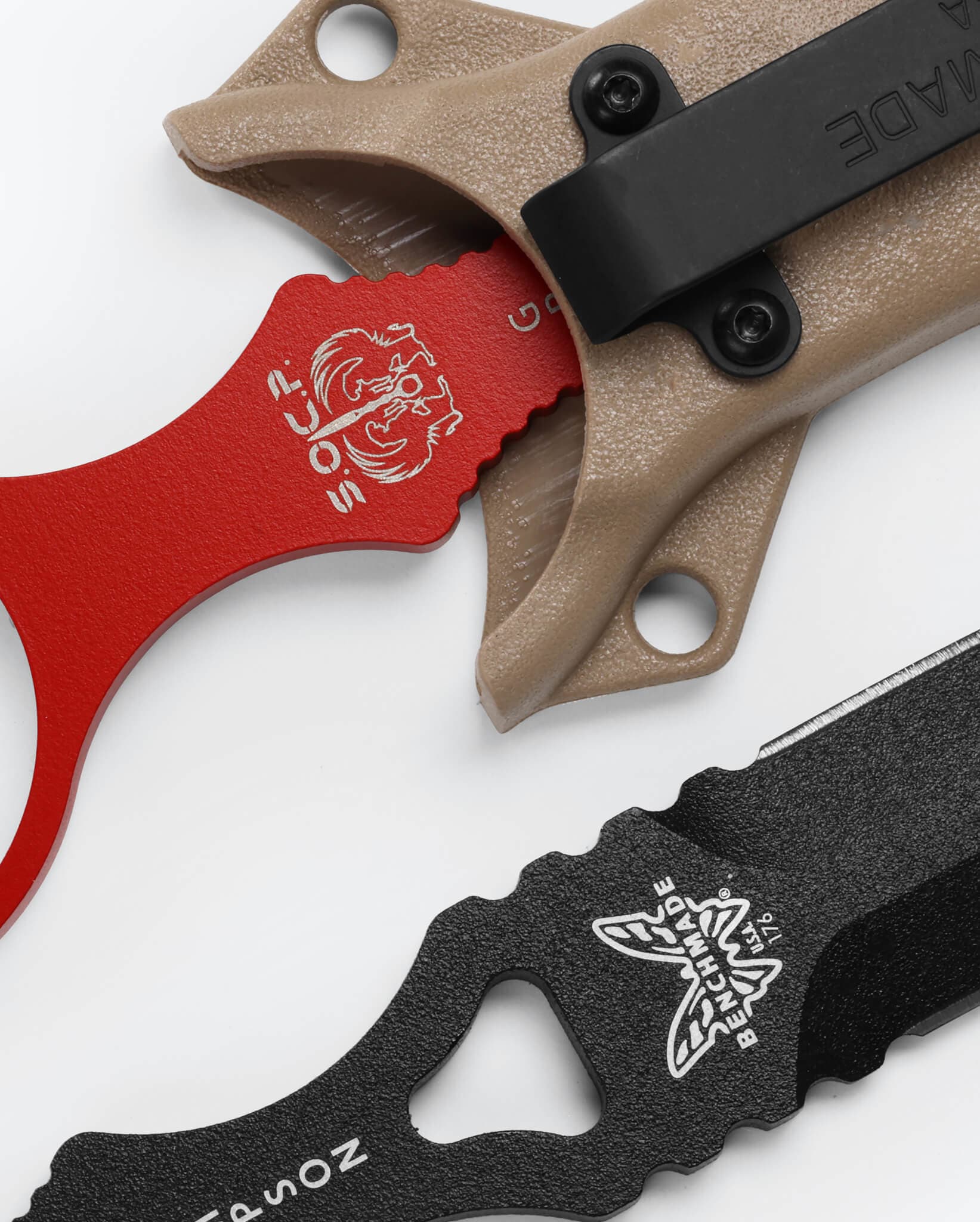 SOCP® Dagger Combo – Tactical Self-Defense Knife with Trainer