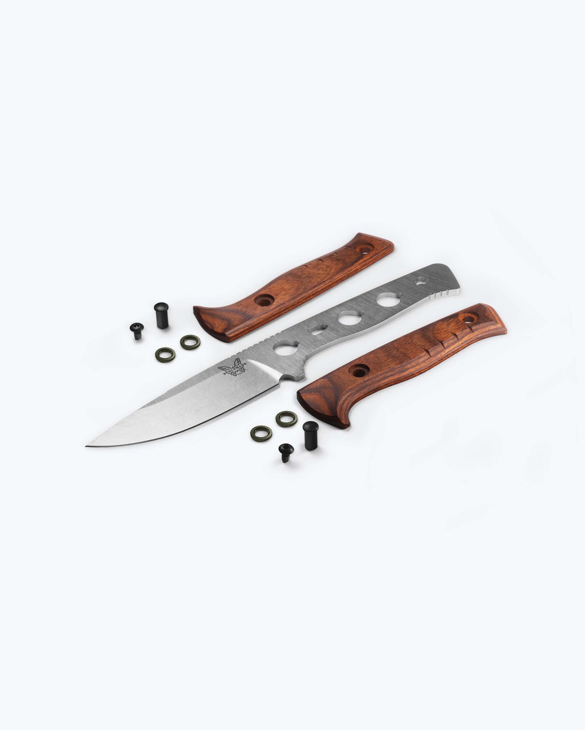 Eighth product image showing an exploded view of the knife