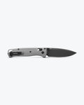 Bugout® Storm Gray Grivory® - Back Open Profile View | Benchmade Knife Co.