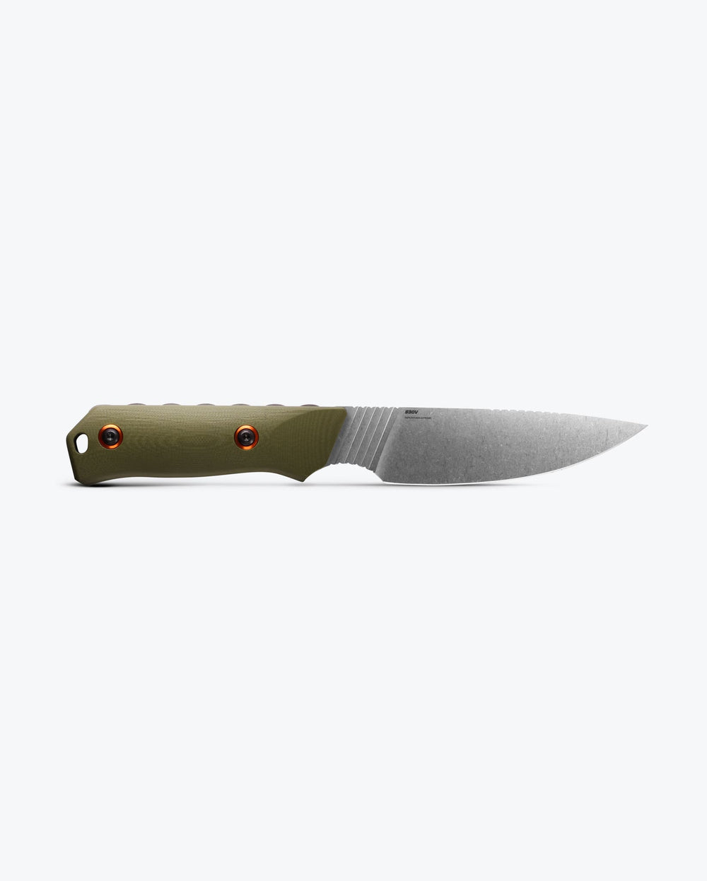 Raghorn® OD Green G10 Fixed Blade - Back Profile View | Benchmade Knife Co.