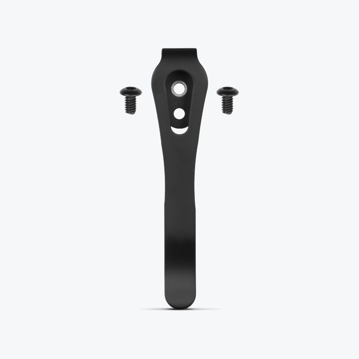 Black DLC Coated Pocket Clip and Screws Service Kit - Front View | Benchmade Knife Co.