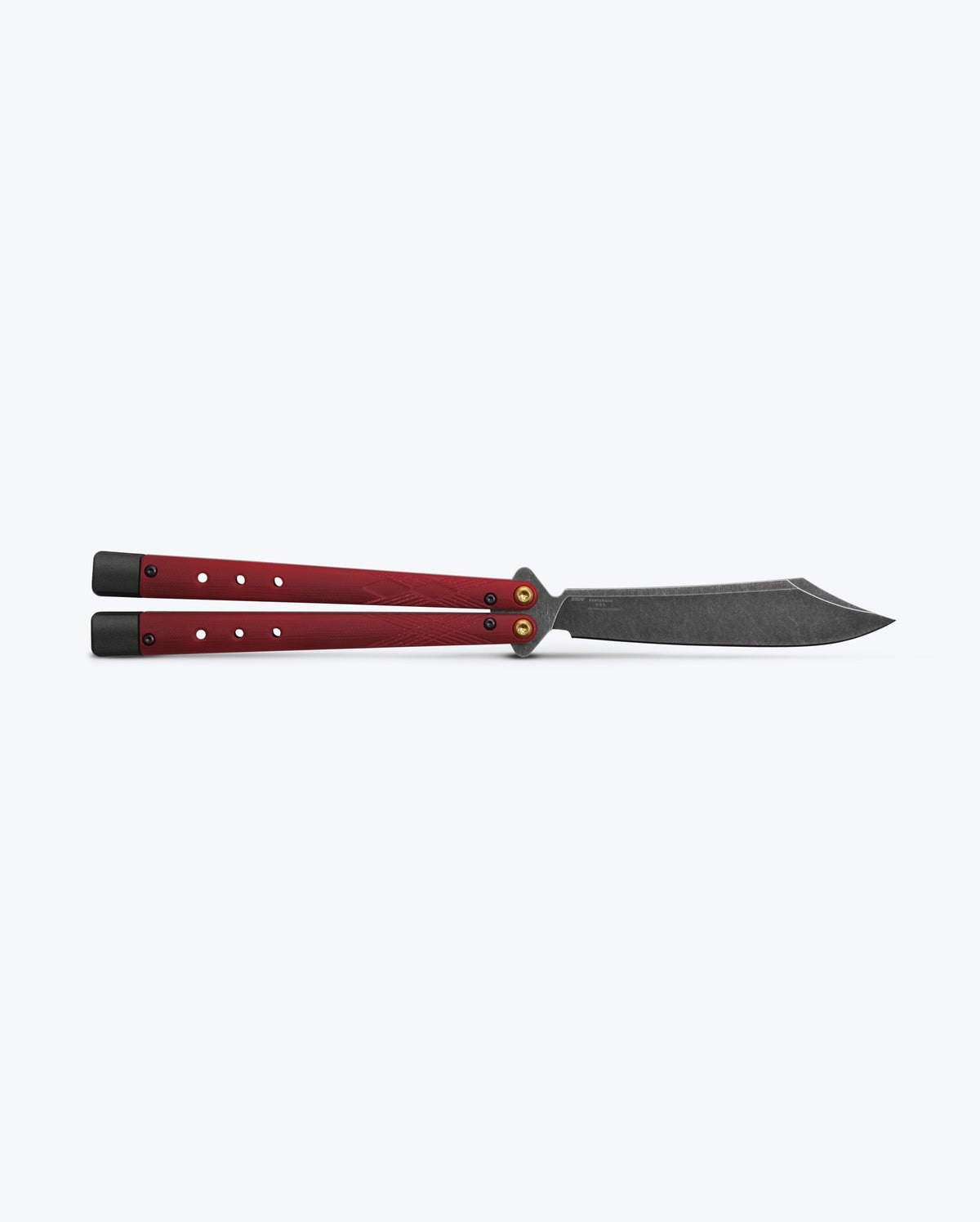 Necron™ Ruby Red G10 - Open Back View | Benchmade Knife Co.