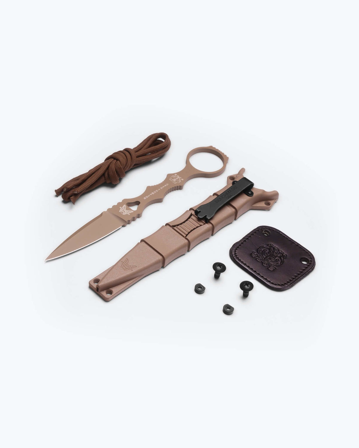 Eighth product image showing an exploded view of the knife