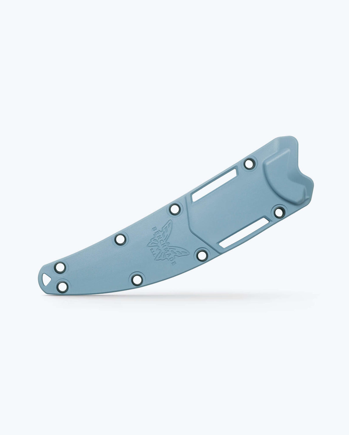Sonar Gray Injection-Molded Knife Sheath - Back View | Benchmade Knife Co.