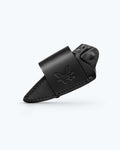 Black Leather 203 Dacian™ Sheath - Angled Tip Down View | Benchmade Knife Co.