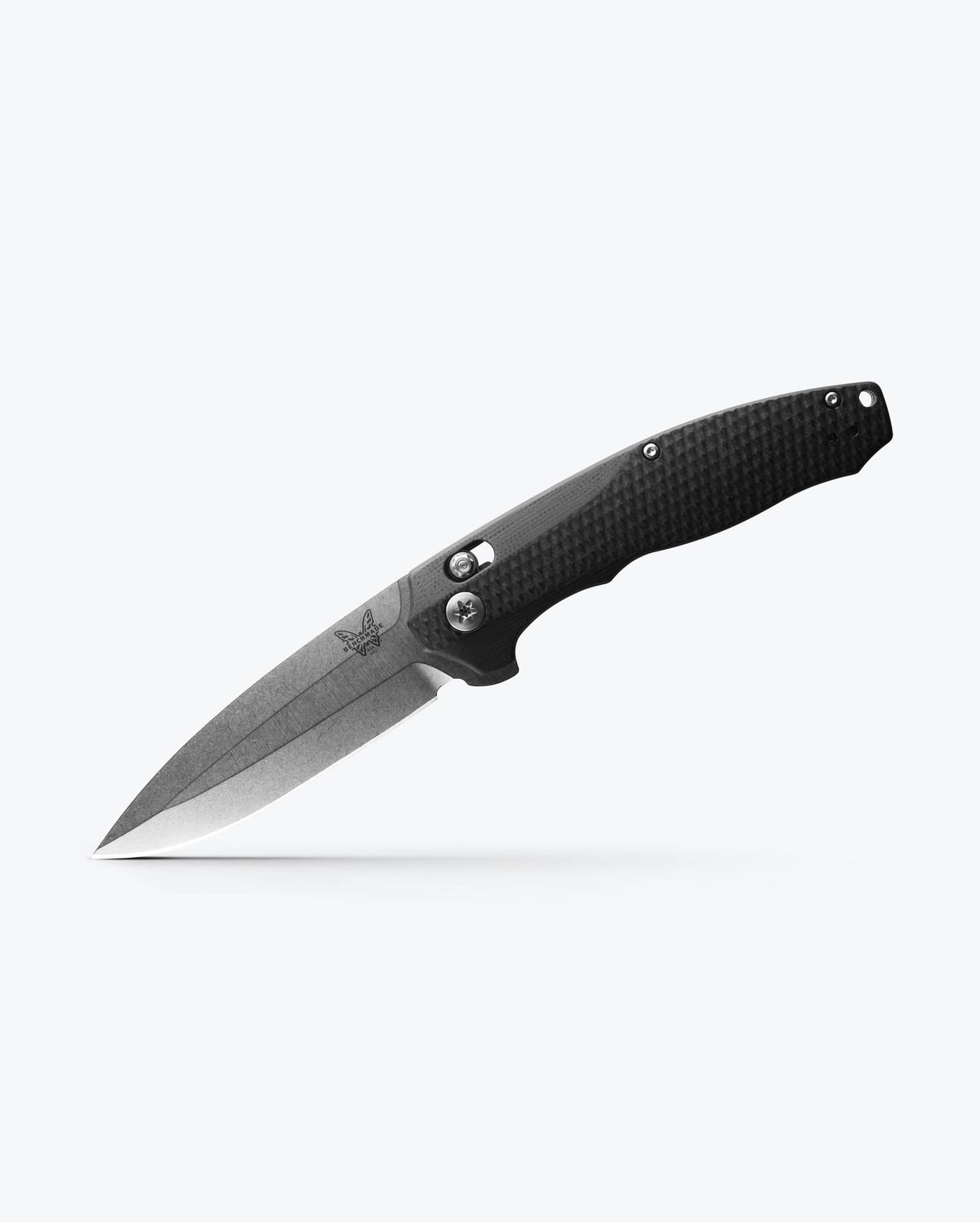 Vector® Black G10 Tactical Knife - Side Profile Open | Benchmade Knife Co.