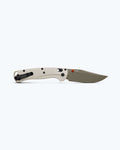 Benchmade Taggedout Tan Grivory - Back Side Open with ELMAX Steel | Benchmade Knife Co.