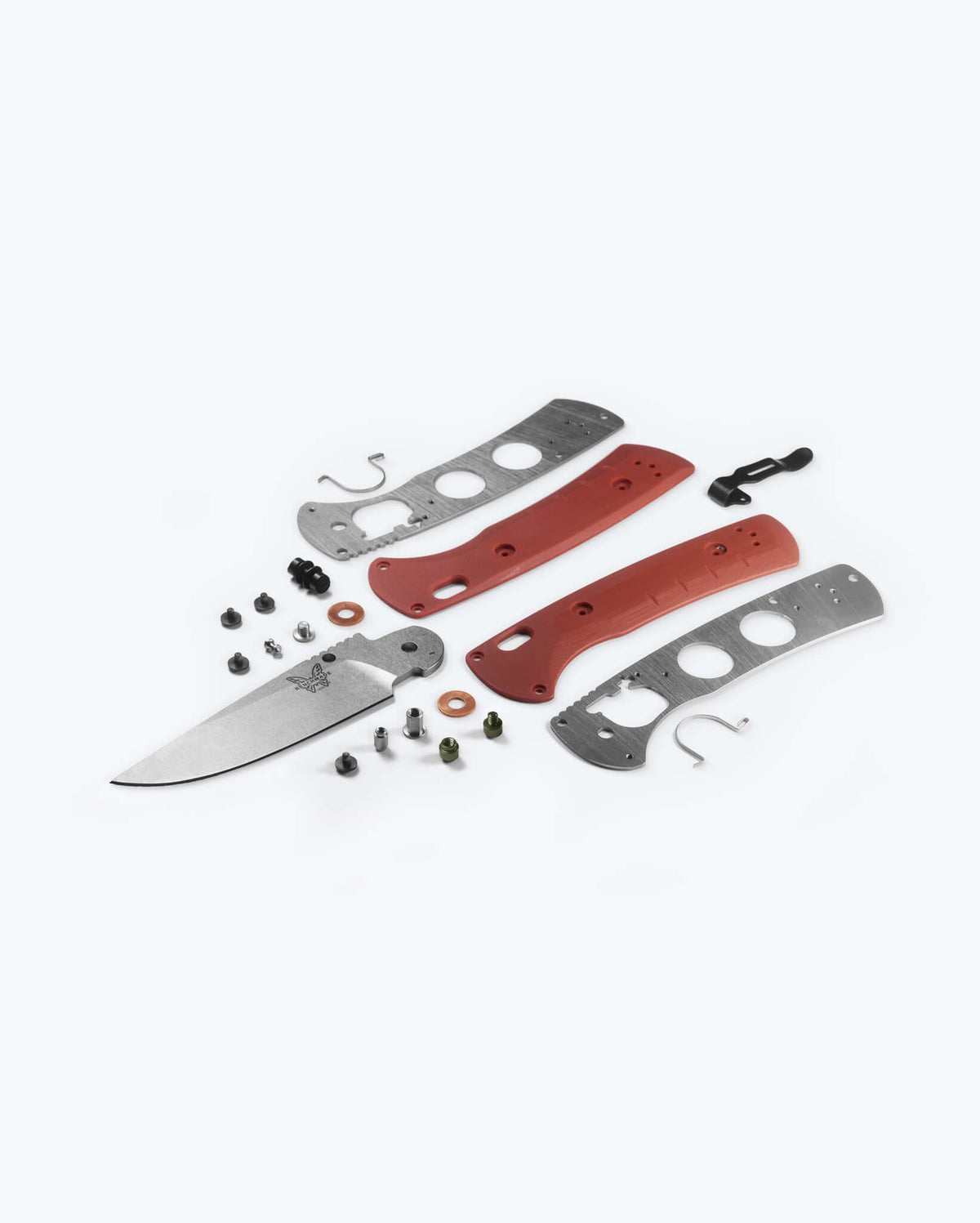 Eighth product image showing an exploded view of the knife