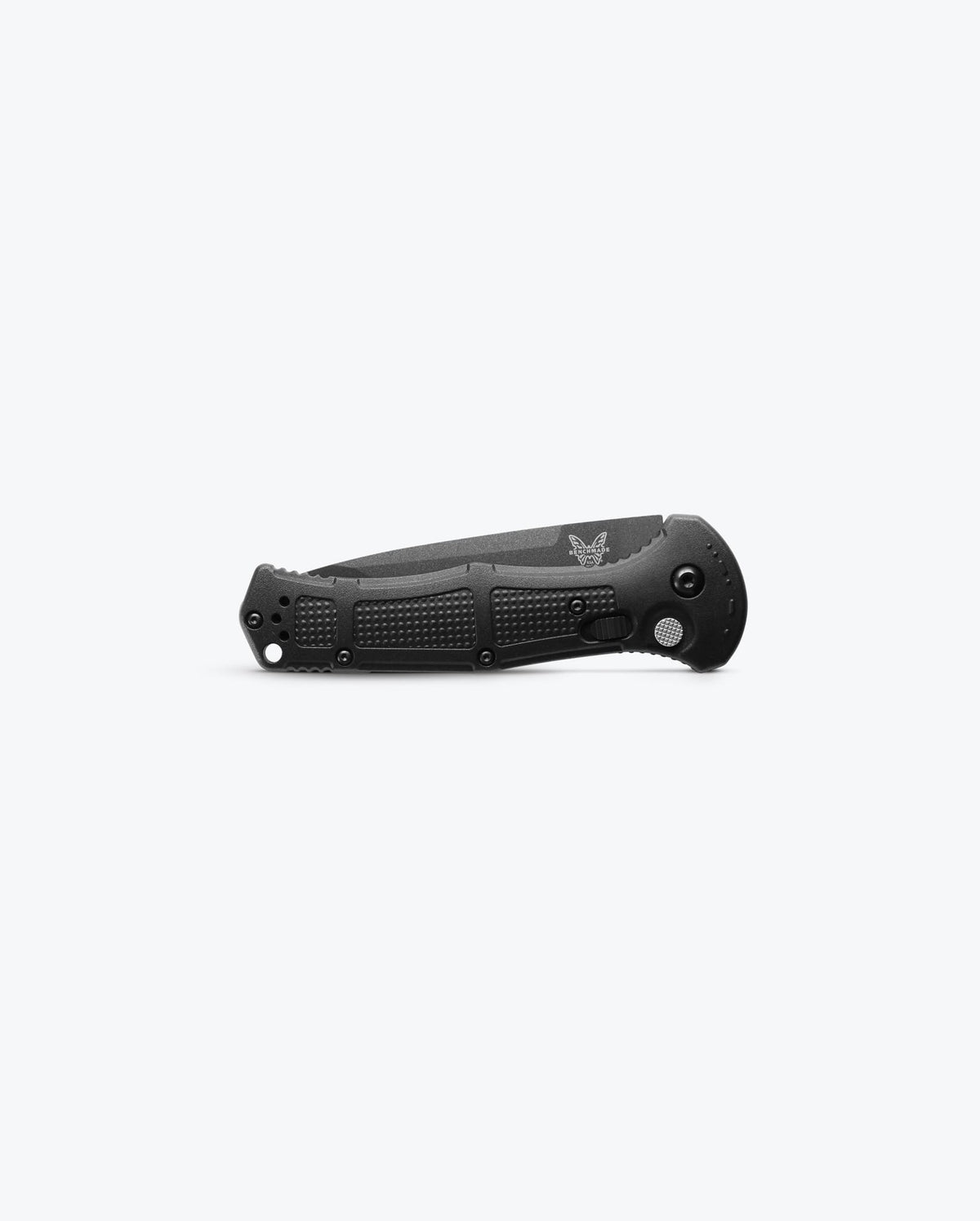 Black Benchmade Claymore Tanto Tactical Knife Closed - Side Profile | Benchmade Knife Co.