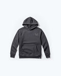 Dark Grey Field Ready Pullover Hoodie - Front Flat Lay View with Kangaroo Pocket | Benchmade Knife Co.