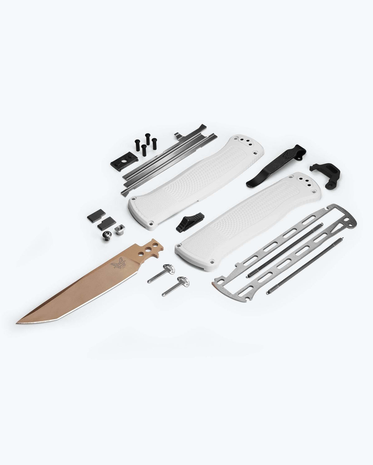 Eighth product image showing an exploded view of the knife