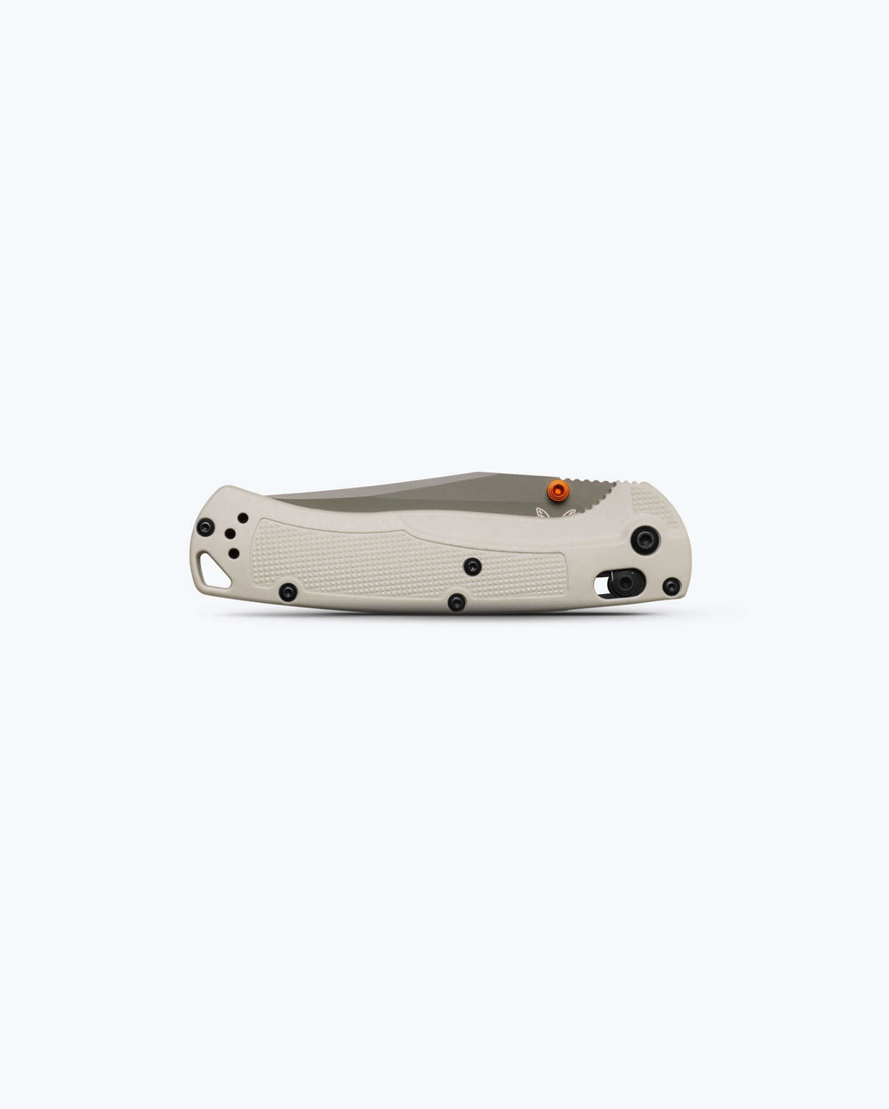 Benchmade Taggedout Tan Grivory Folding Knife - Closed Profile | Benchmade Knife Co.
