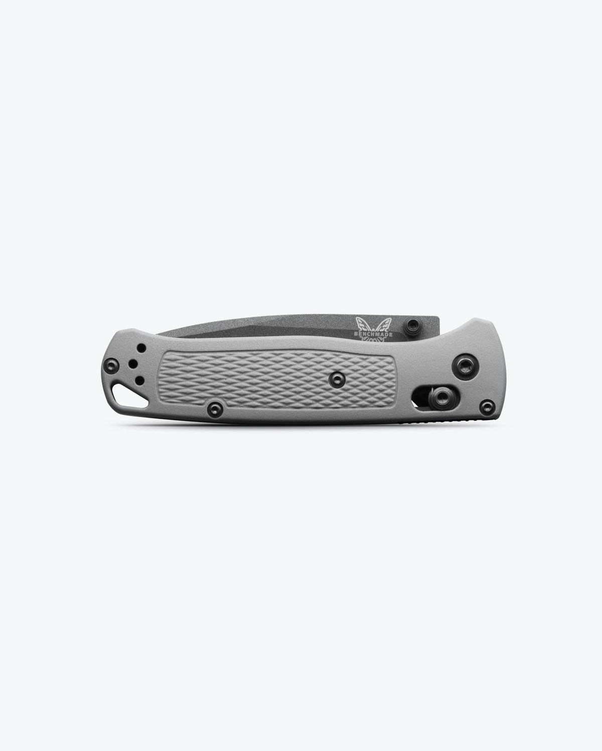 Bugout® Storm Gray Grivory® - Front Closed Profile View | Benchmade Knife Co.