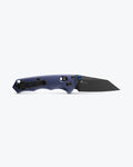 Full Immunity™ Crater Blue Aluminum Wharncliffe - Back Open Profile | Benchmade Knife Co.