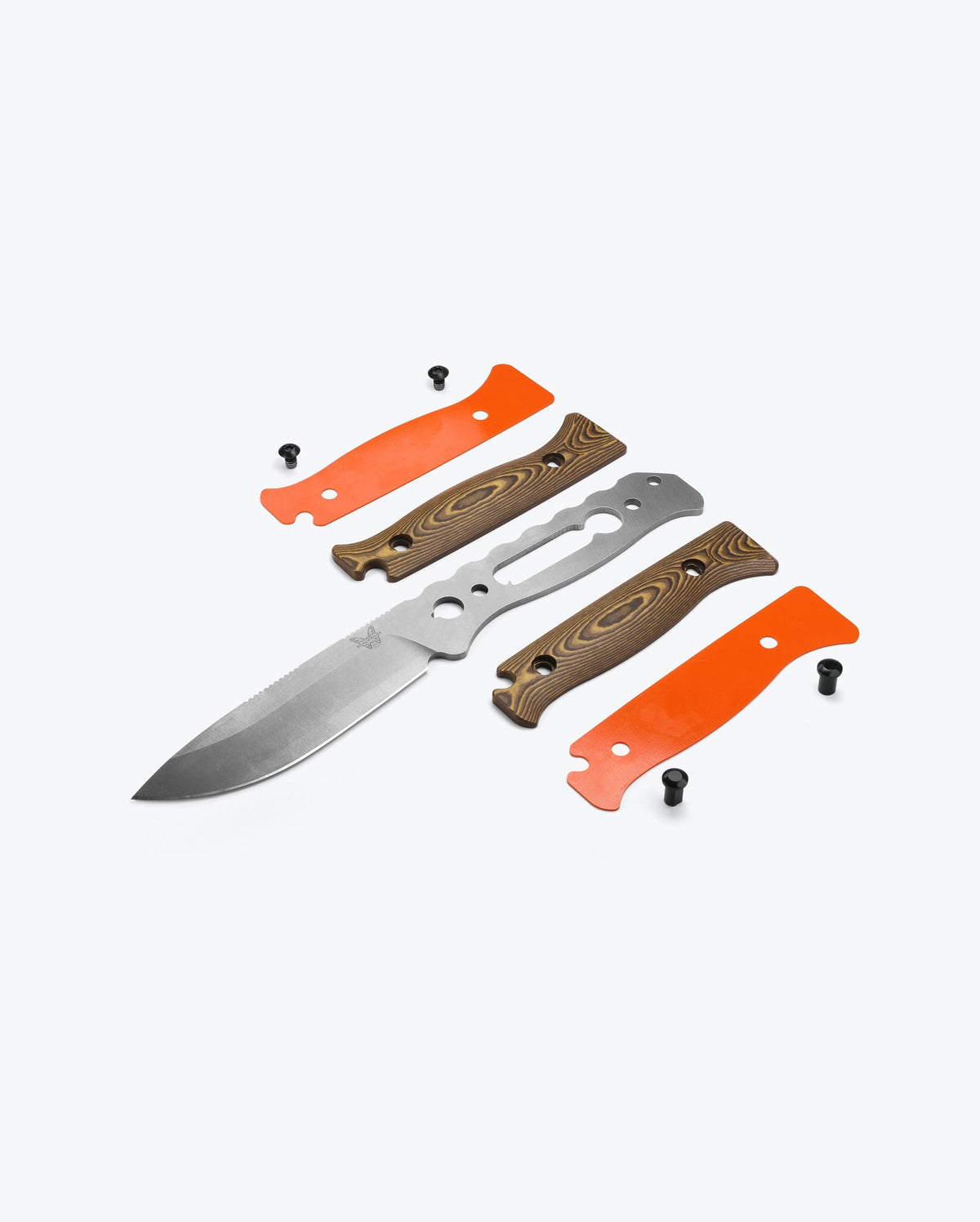 Saddle Mountain Skinner Exploded View - Components Display | Benchmade Knife Co.
