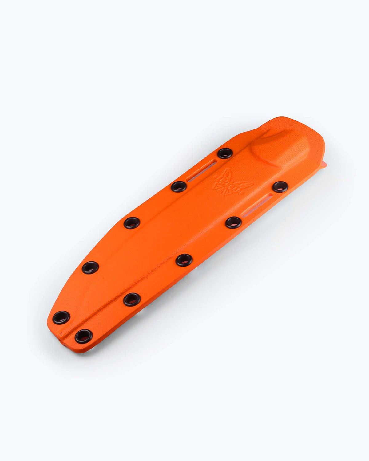 Orange Boltaron Sheath 15500-03 Meatcrafter - Flat Lay View | Benchmade Knife Co.