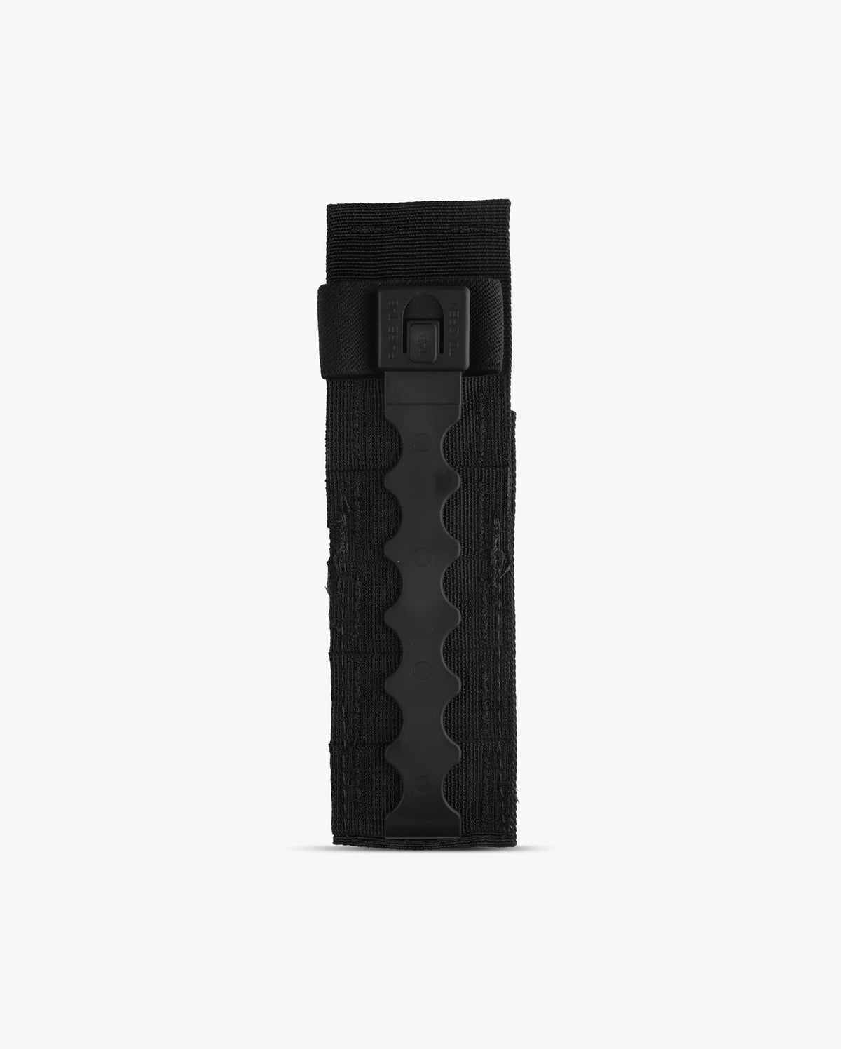 Black 8 Hook Pouch upright - Side View with tactical hardware | Benchmade Knife Co.