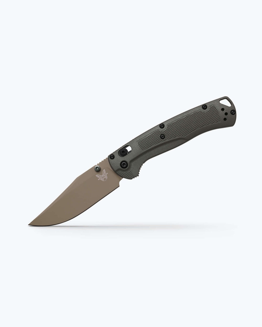 Benchmade Taggedout Deep Olive Grivory Hunting Knife - Profile View | Benchmade Knife Co.