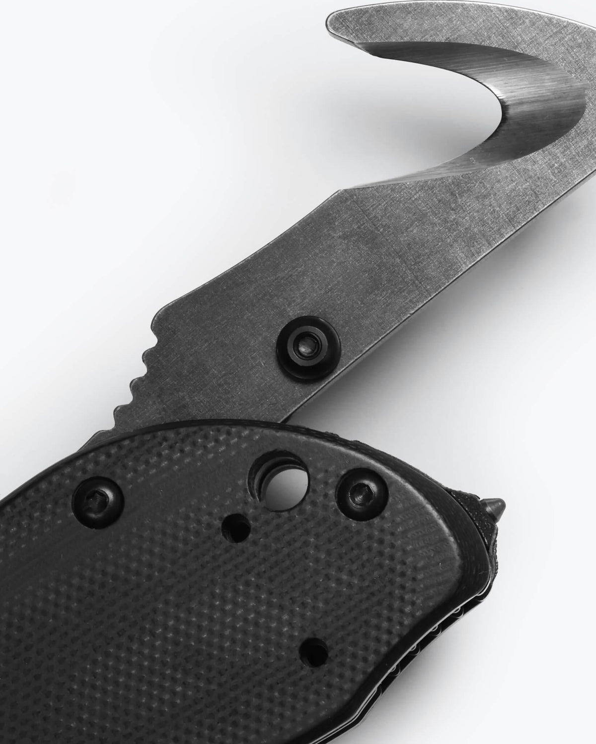 Benchmade Tactical Triage Black G10 - Blade & Handle Detail | Benchmade Knife Co.