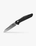 Benchmade 940-2 Osborne Black G10 Tactical Knife - Open Angled View | Benchmade Knife Co.