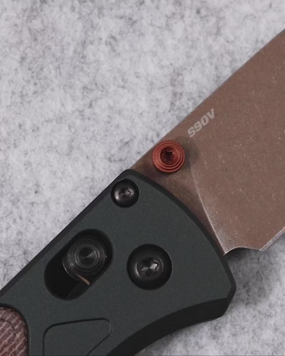 Product video showcasing knife features