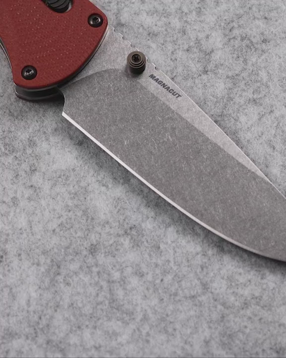 Product video showcasing knife features