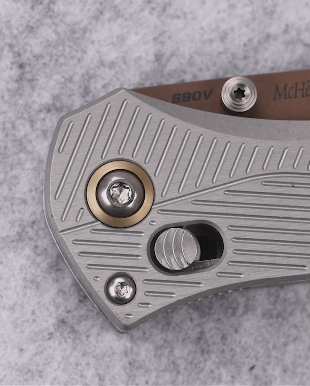 Product video showcasing knife features