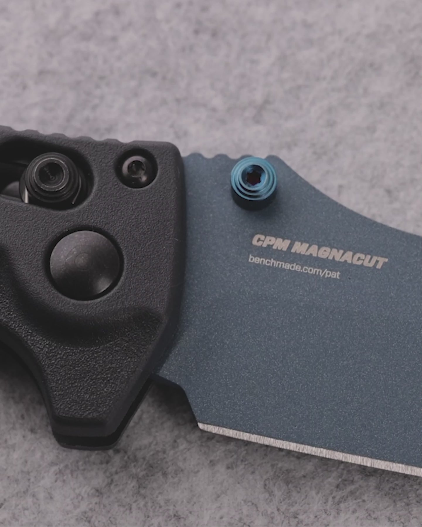 Product video showcasing knife features
