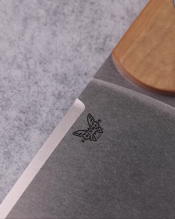 Product video showcasing knife features