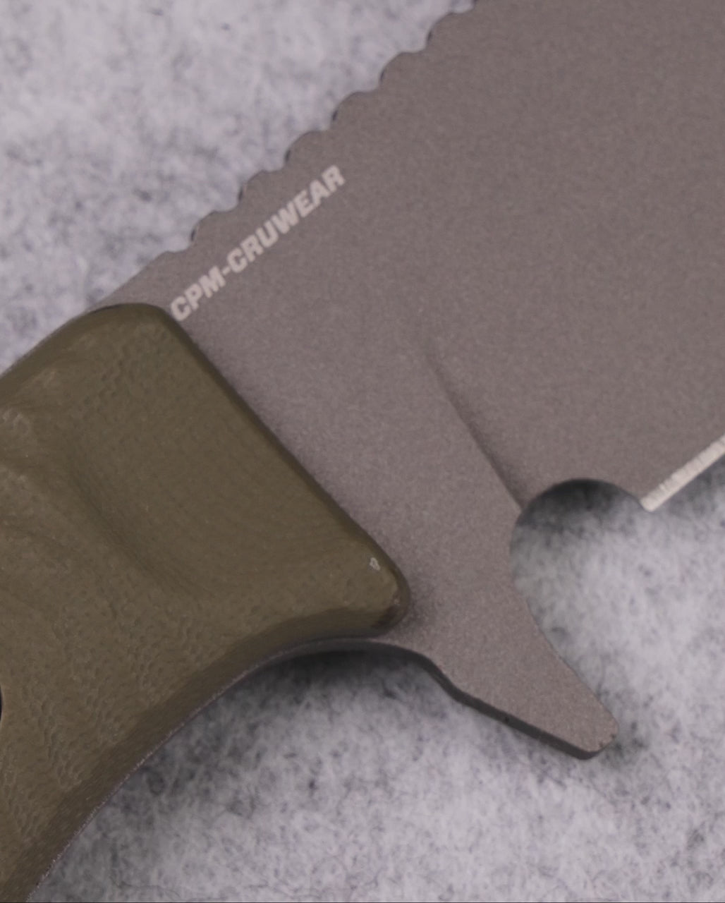 Product video showcasing knife features