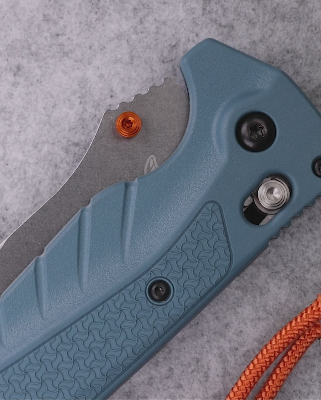 Product video showcasing knife features