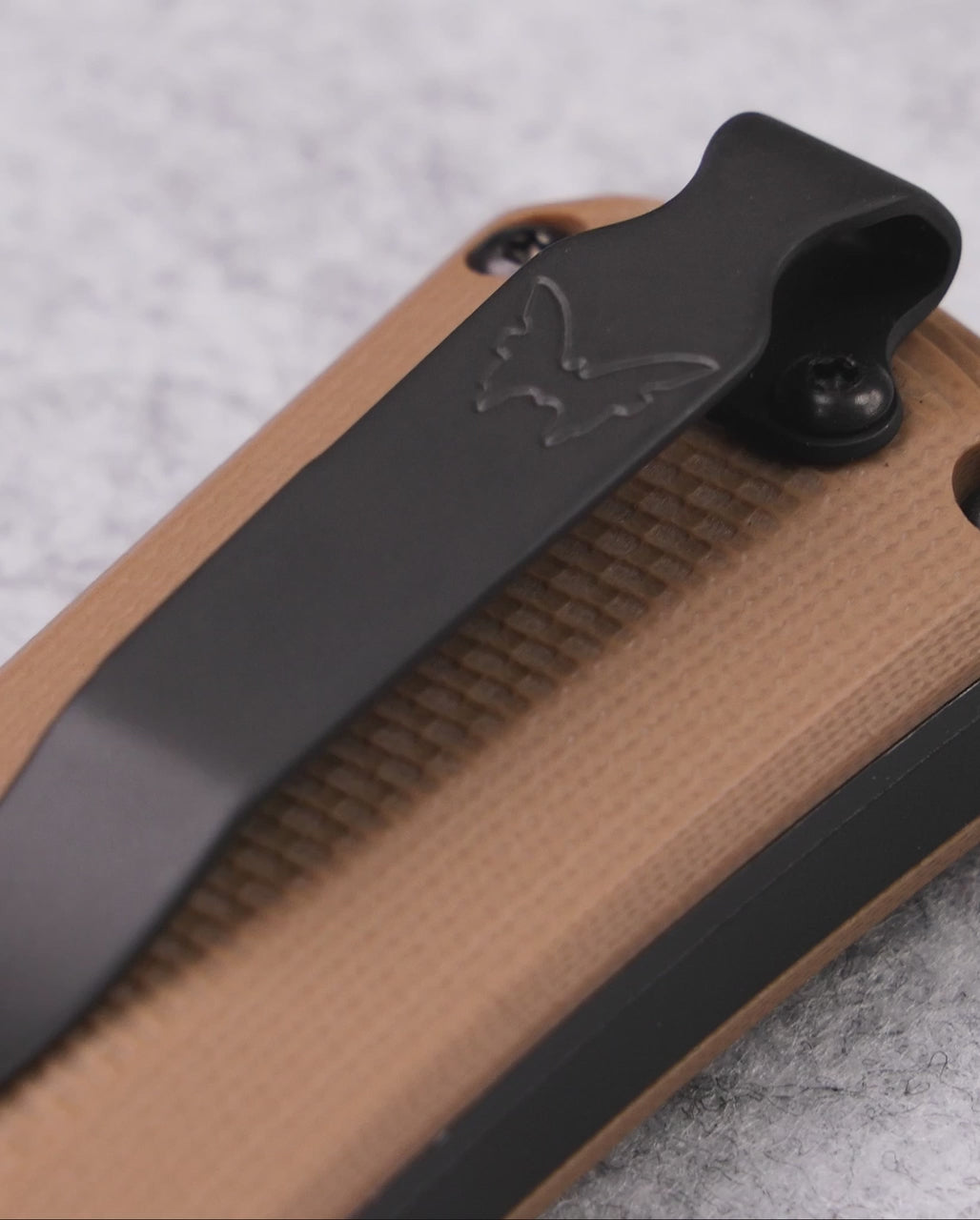 Product video showcasing knife features