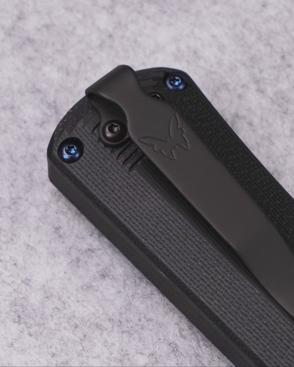 Product video showcasing knife features