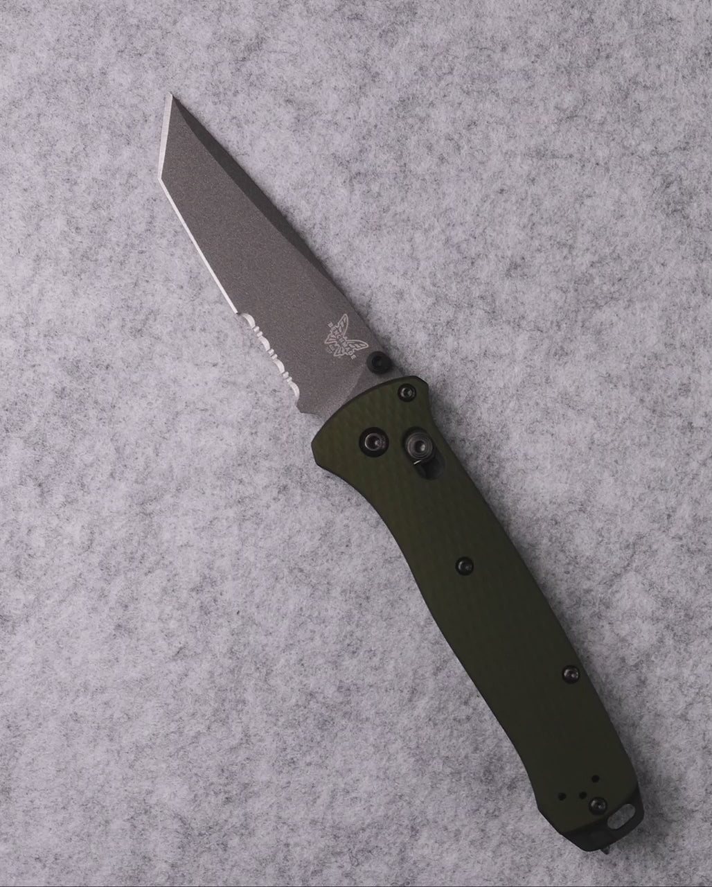 Product video showcasing knife features