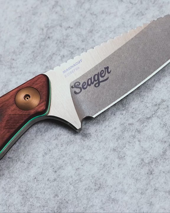 Product video showcasing knife features