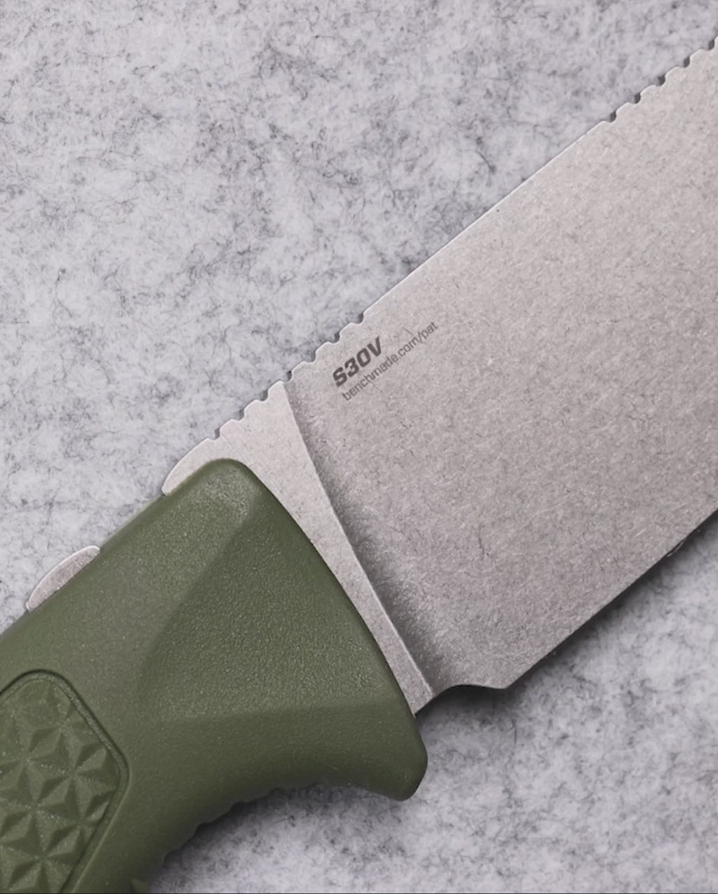 Product video showcasing knife features