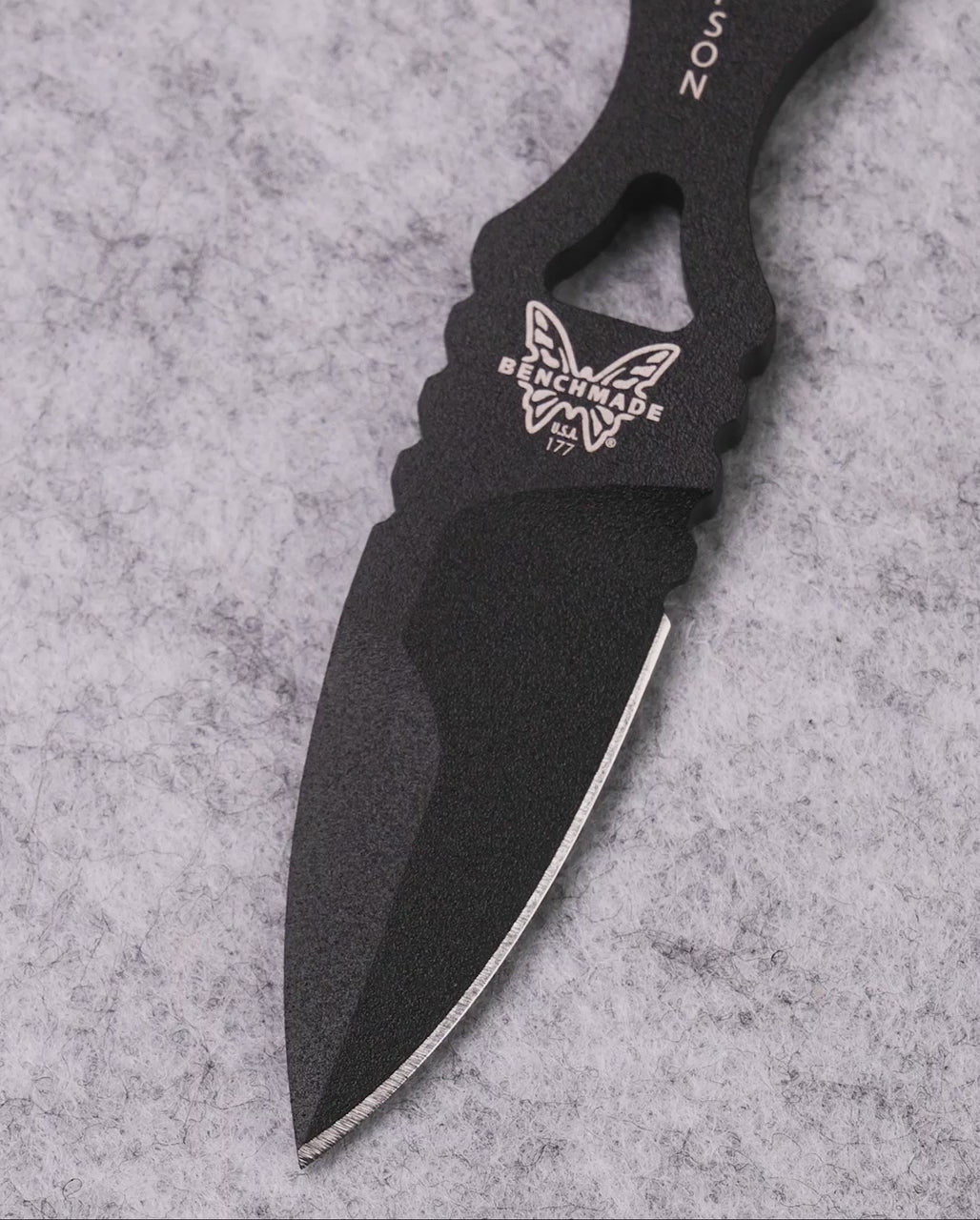 Product video showcasing knife features