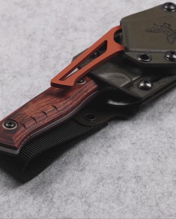 Product video showcasing knife features