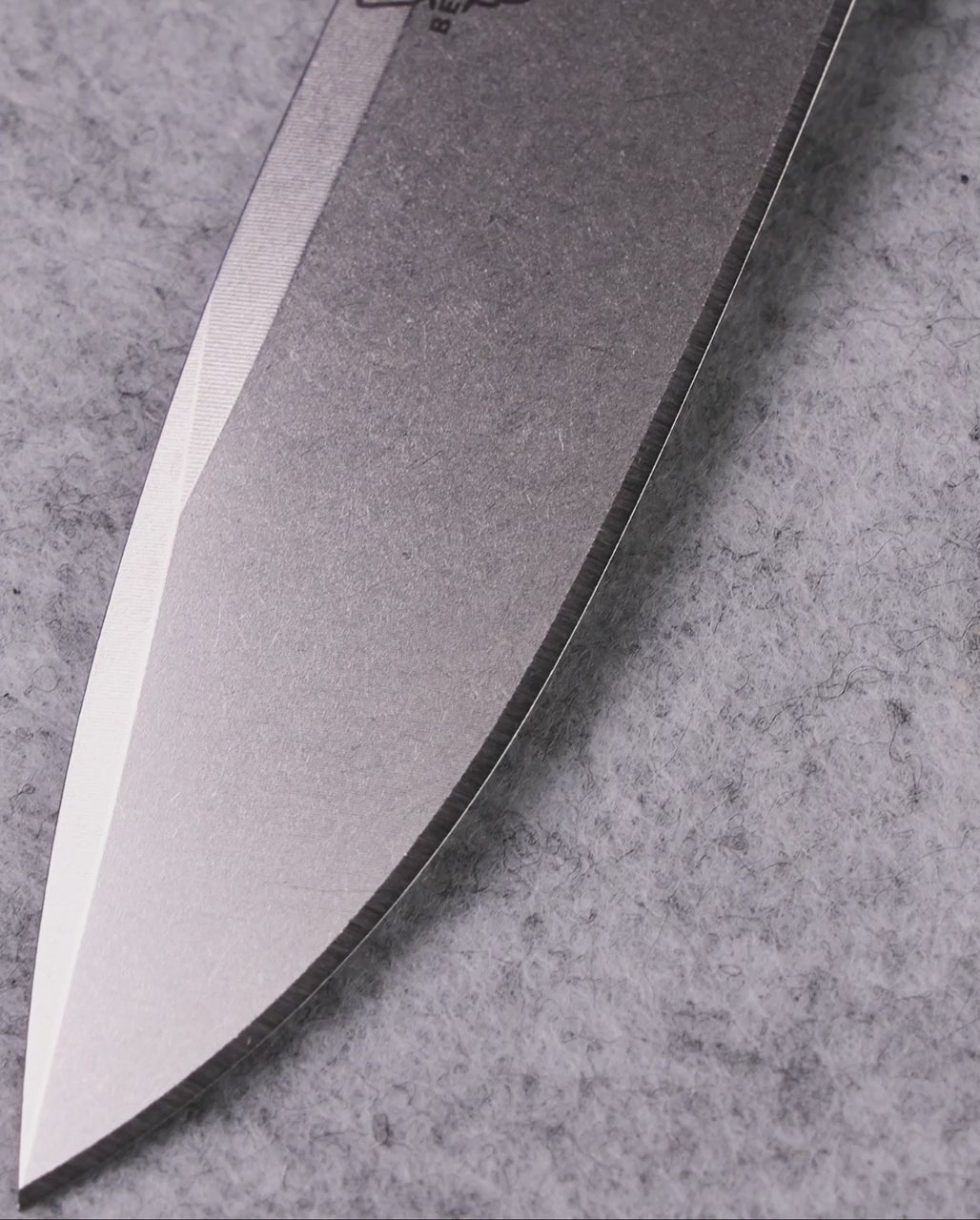 Product video showcasing knife features