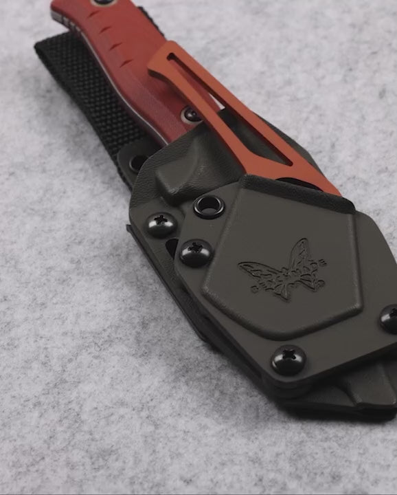 Product video showcasing knife features