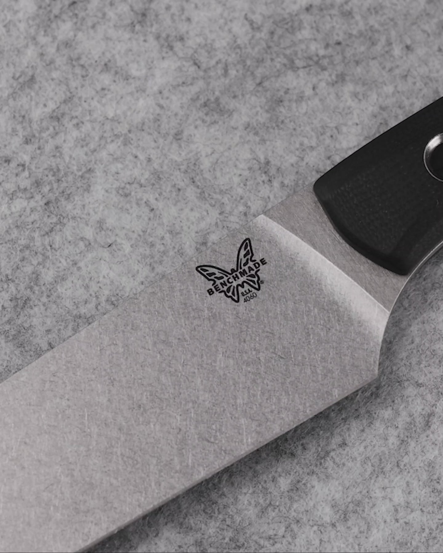 Product video showcasing knife features