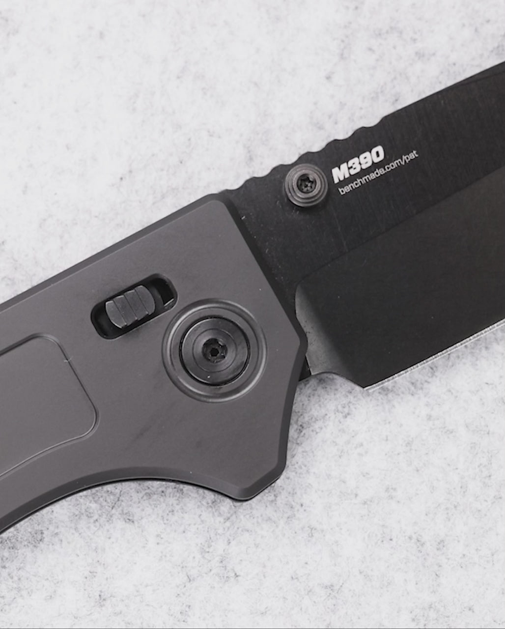Product video showcasing knife features