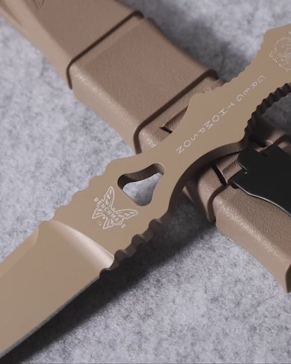 Product video showcasing knife features