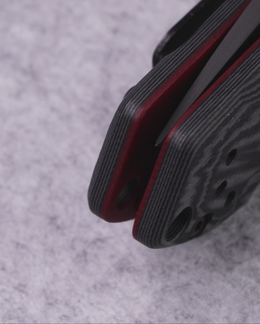 Product video showcasing knife features