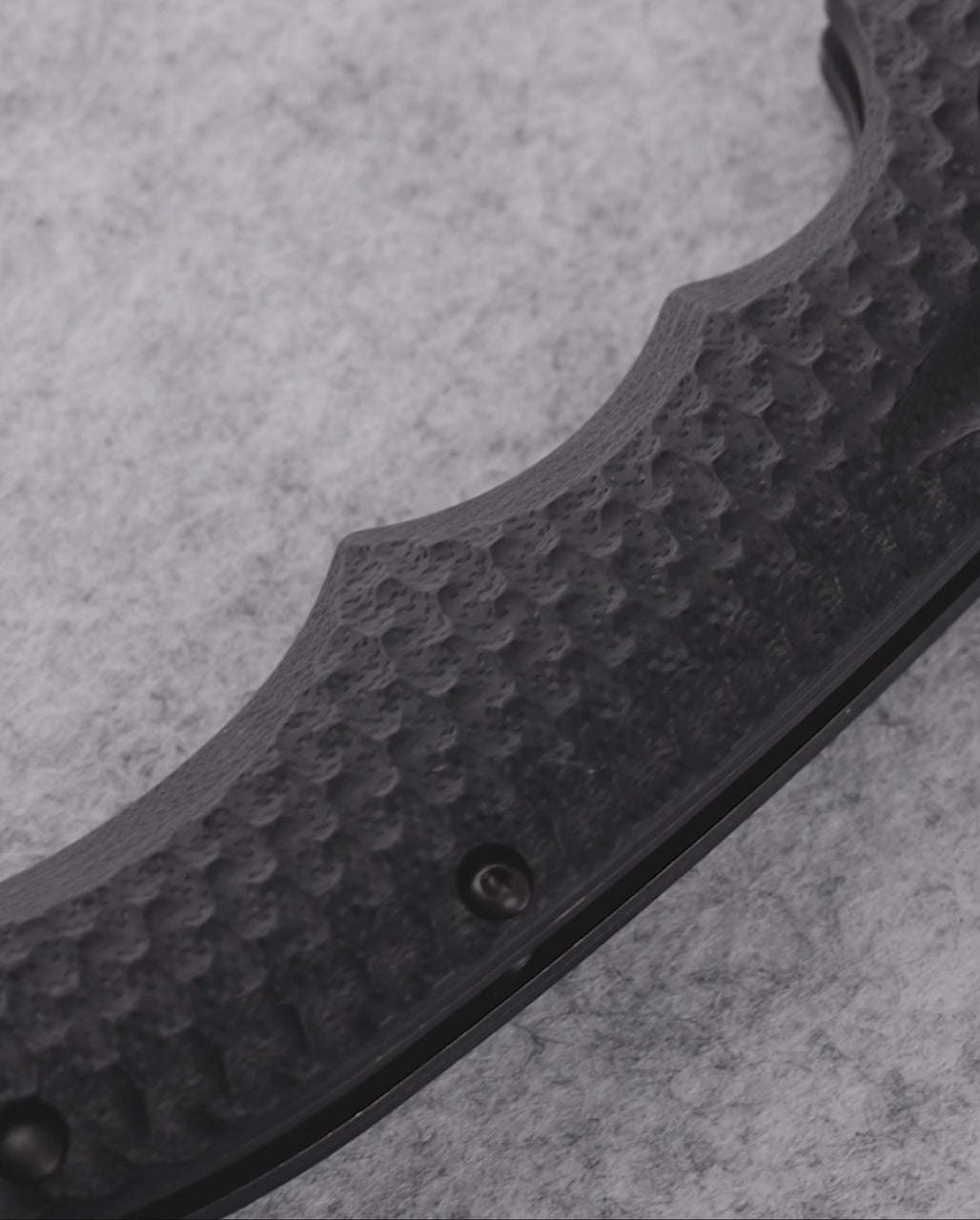 Product video showcasing knife features