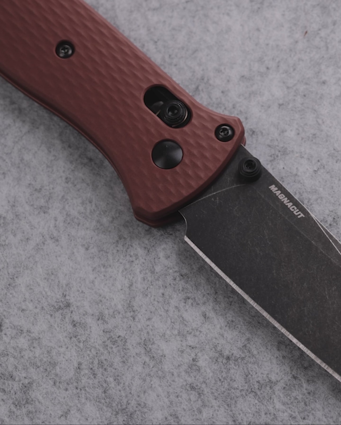 Product video showcasing knife features