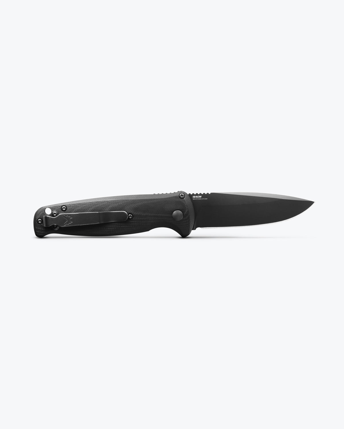 Benchmade CLA Black G10 Knife 4300BK - Back Open Position | Benchmade Knife Co.
