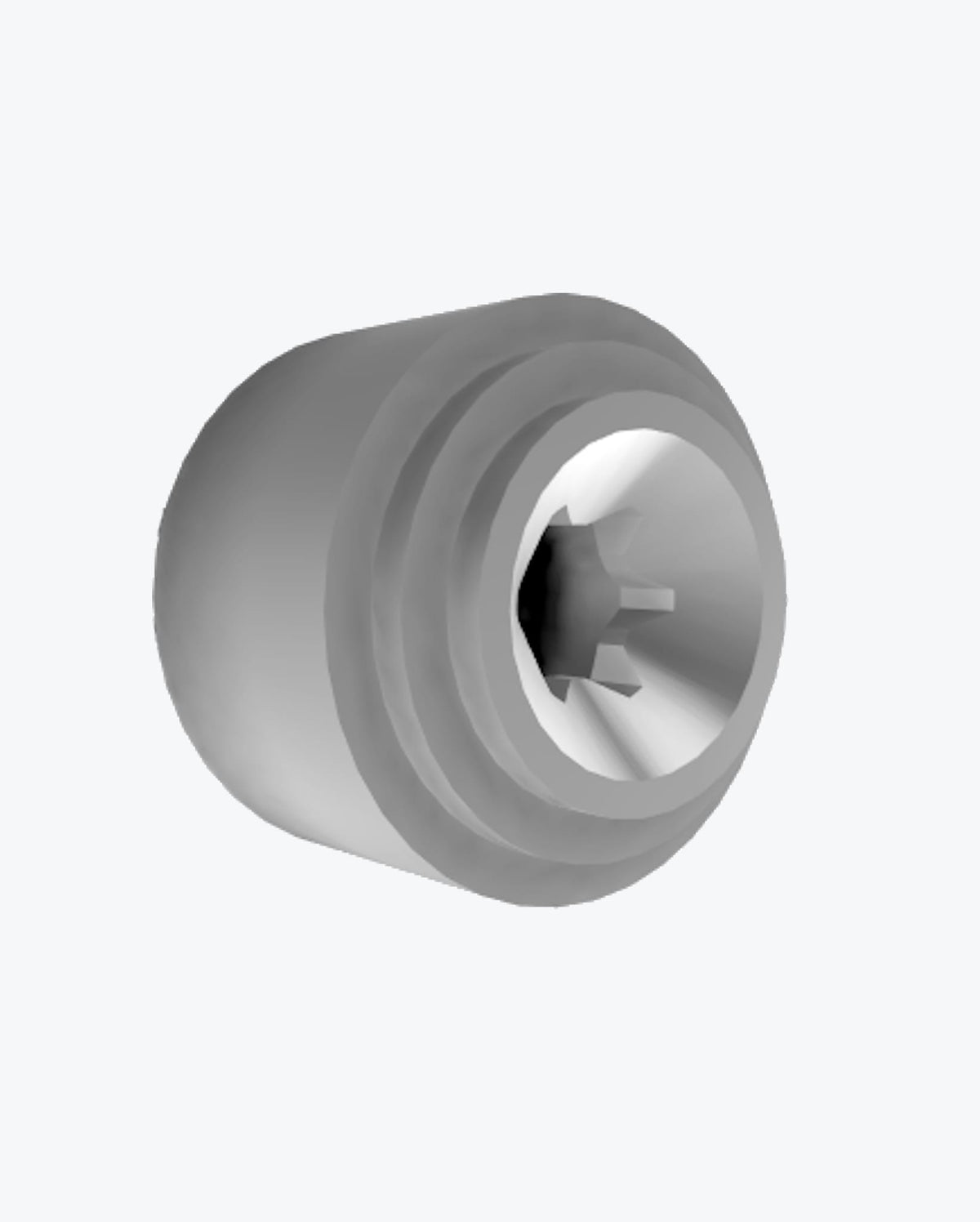 Gray Metal Thumb Stud Service Kit Component - Angled View | Benchmade Knife Co.